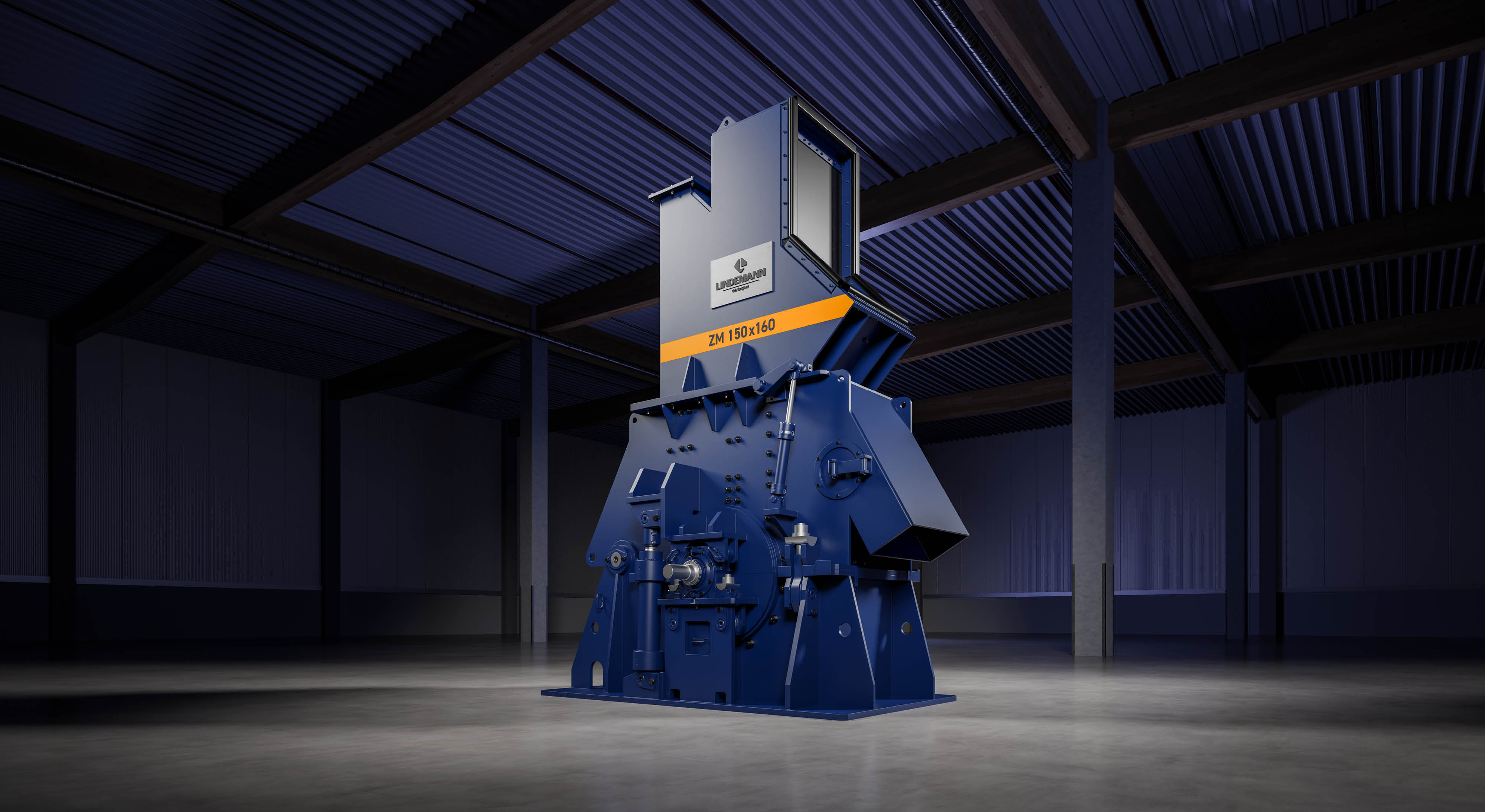 Lindemann ZM Electronic Scrap Shredder
